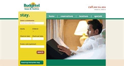 Desktop Screenshot of budgetel.com